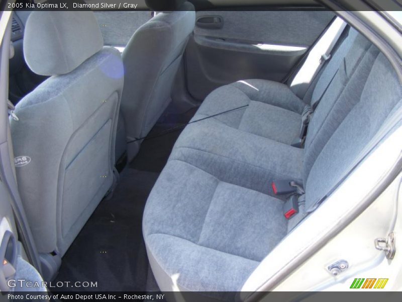 Diamond Silver / Gray 2005 Kia Optima LX