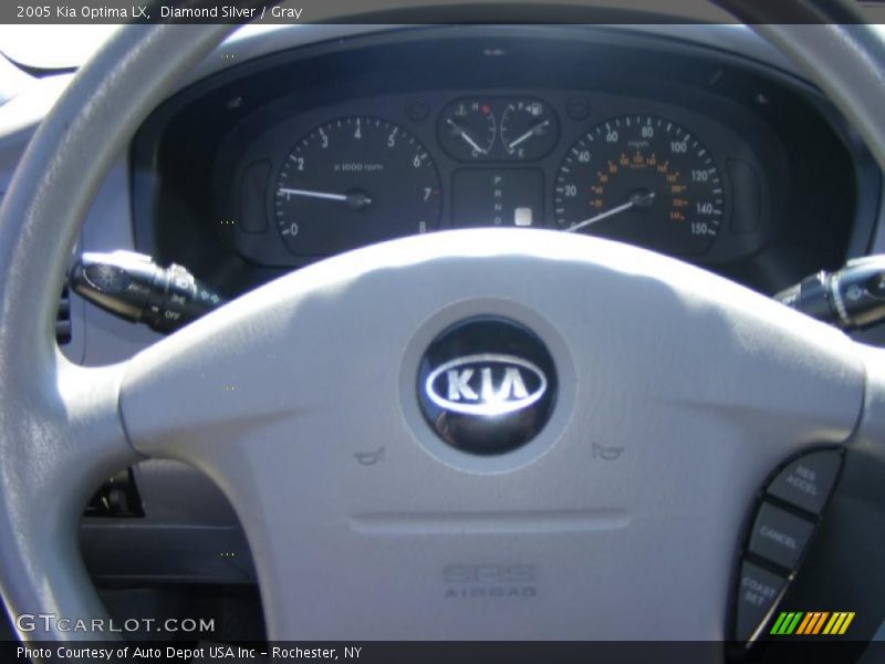 Diamond Silver / Gray 2005 Kia Optima LX