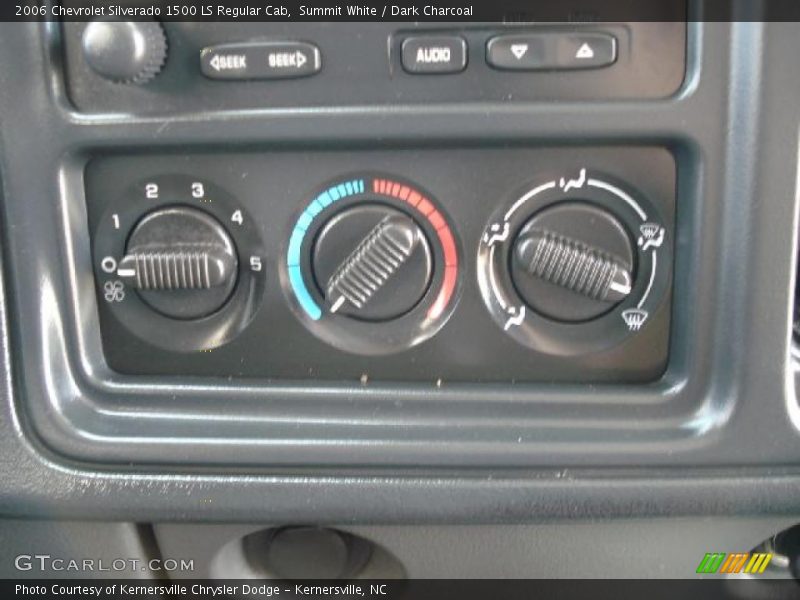 Summit White / Dark Charcoal 2006 Chevrolet Silverado 1500 LS Regular Cab