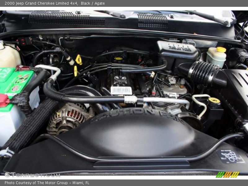 Black / Agate 2000 Jeep Grand Cherokee Limited 4x4