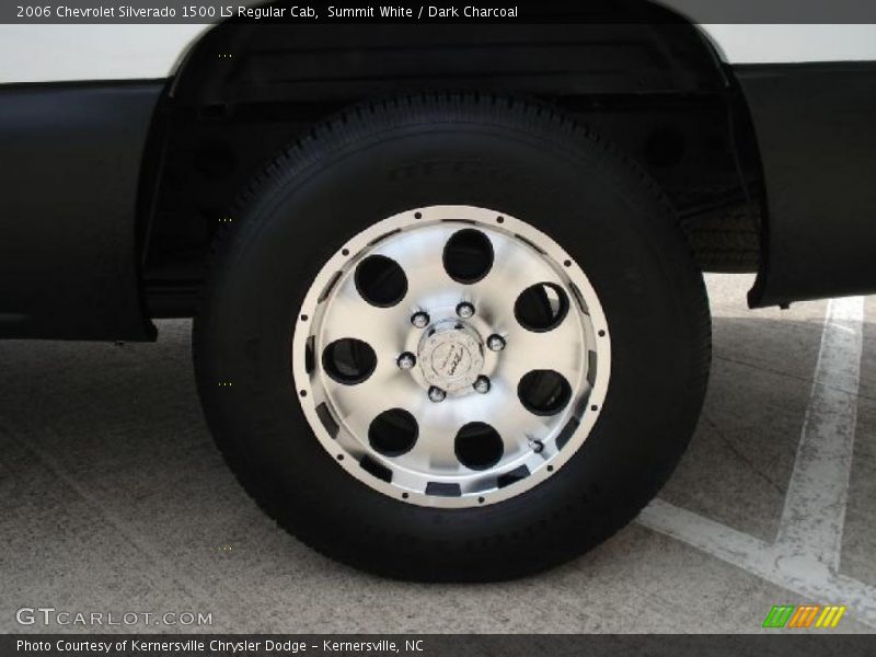 Summit White / Dark Charcoal 2006 Chevrolet Silverado 1500 LS Regular Cab