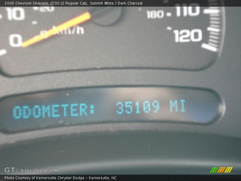 Summit White / Dark Charcoal 2006 Chevrolet Silverado 1500 LS Regular Cab