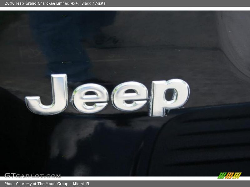 Black / Agate 2000 Jeep Grand Cherokee Limited 4x4