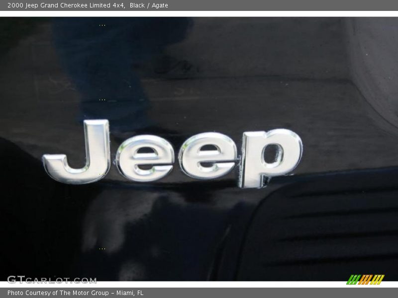 Black / Agate 2000 Jeep Grand Cherokee Limited 4x4