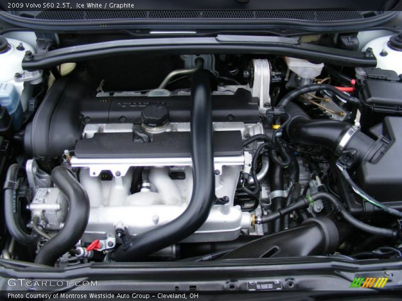 Ice White / Graphite 2009 Volvo S60 2.5T