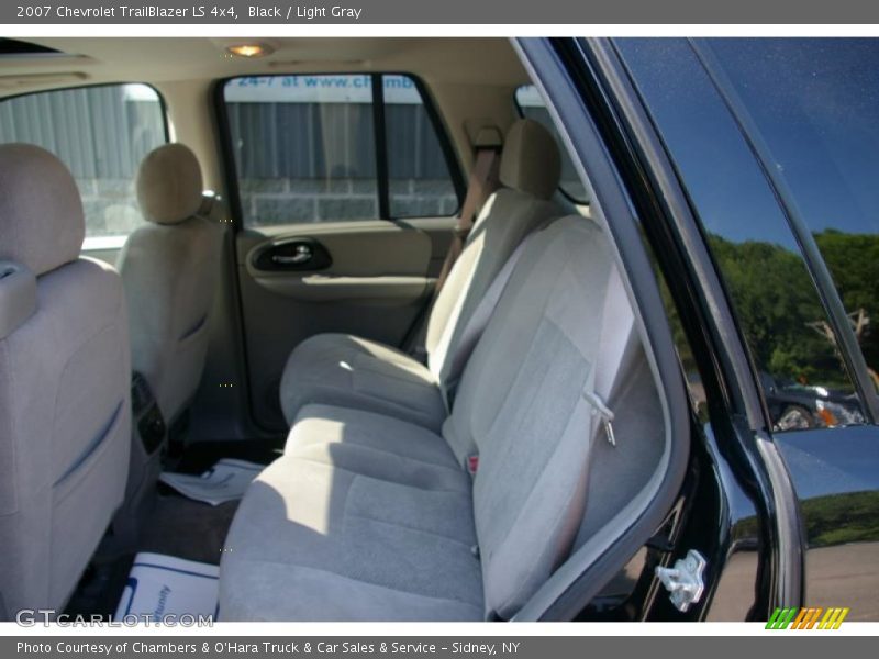 Black / Light Gray 2007 Chevrolet TrailBlazer LS 4x4