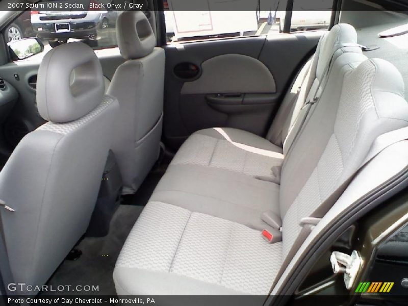 Black Onyx / Gray 2007 Saturn ION 2 Sedan