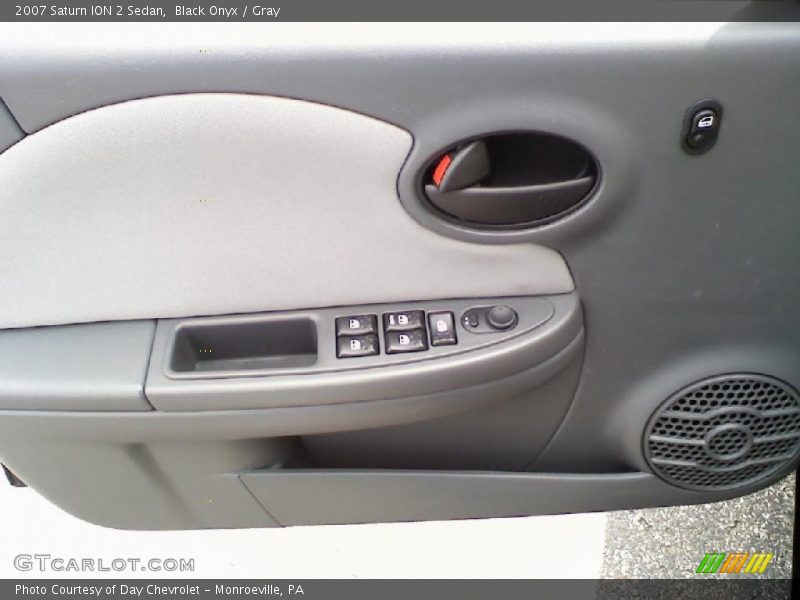 Black Onyx / Gray 2007 Saturn ION 2 Sedan