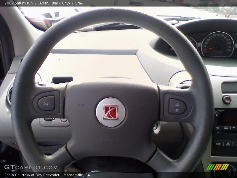 Black Onyx / Gray 2007 Saturn ION 2 Sedan