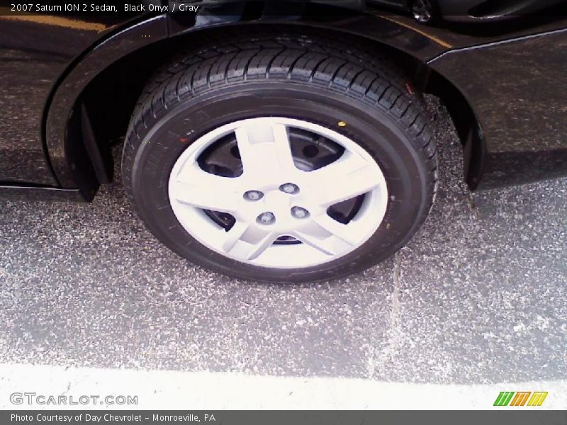 Black Onyx / Gray 2007 Saturn ION 2 Sedan