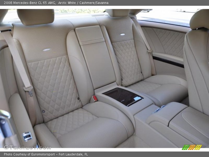 Arctic White / Cashmere/Savanna 2008 Mercedes-Benz CL 65 AMG