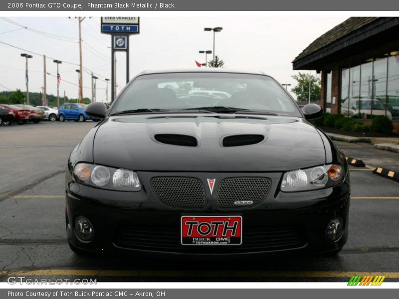 Phantom Black Metallic / Black 2006 Pontiac GTO Coupe