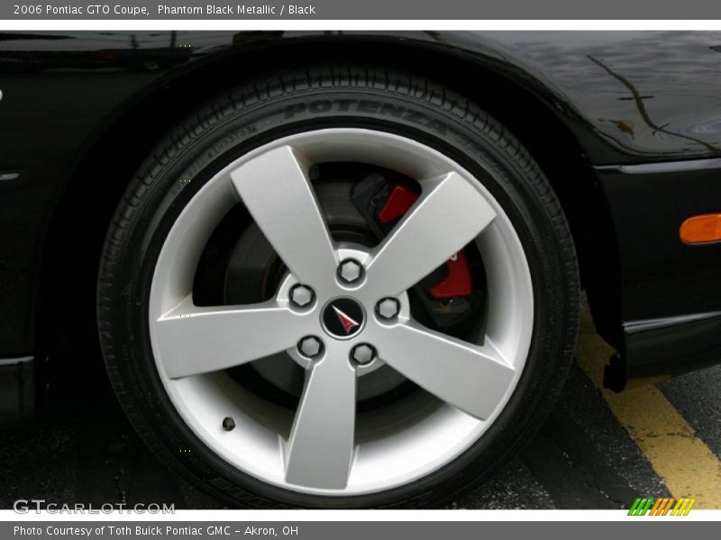 Phantom Black Metallic / Black 2006 Pontiac GTO Coupe