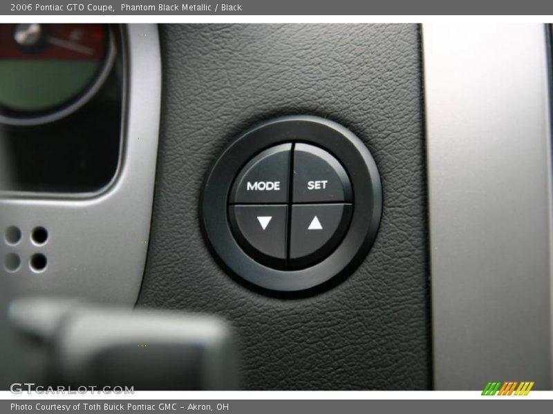 Phantom Black Metallic / Black 2006 Pontiac GTO Coupe