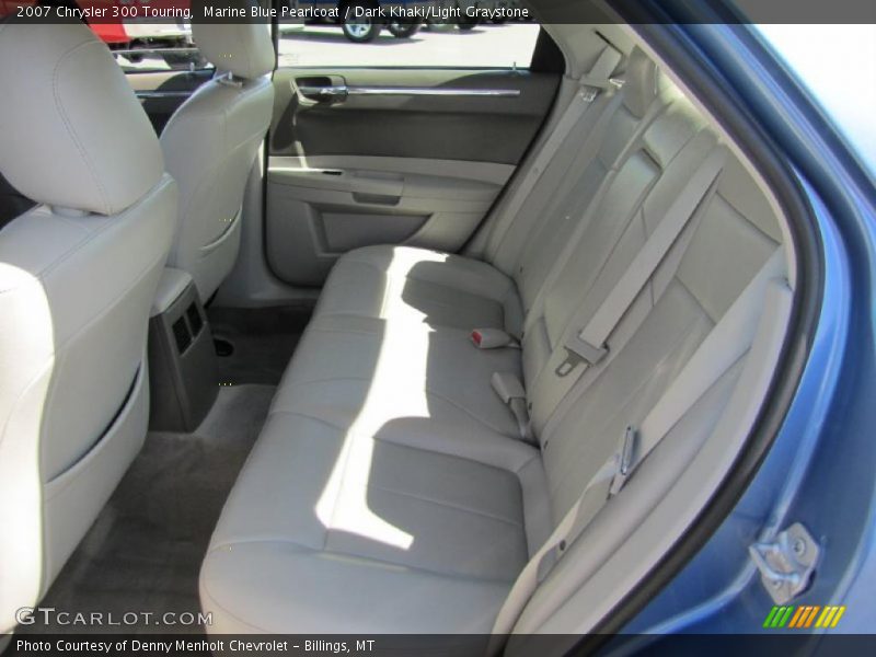 Marine Blue Pearlcoat / Dark Khaki/Light Graystone 2007 Chrysler 300 Touring