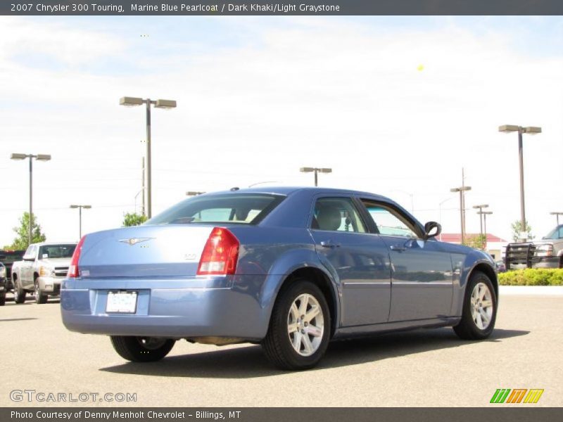 Marine Blue Pearlcoat / Dark Khaki/Light Graystone 2007 Chrysler 300 Touring