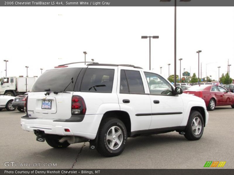 Summit White / Light Gray 2006 Chevrolet TrailBlazer LS 4x4