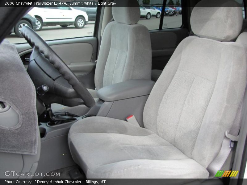 Summit White / Light Gray 2006 Chevrolet TrailBlazer LS 4x4