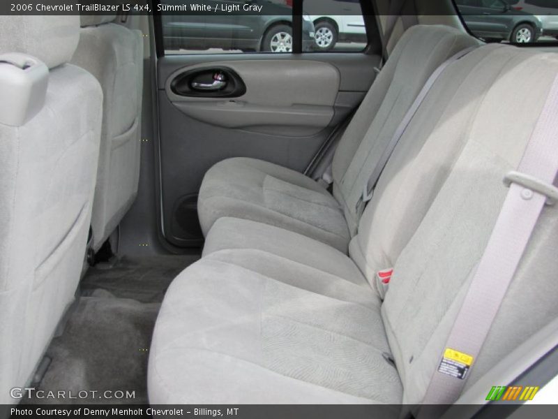 Summit White / Light Gray 2006 Chevrolet TrailBlazer LS 4x4