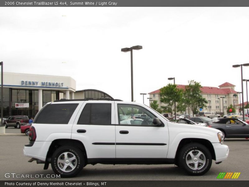 Summit White / Light Gray 2006 Chevrolet TrailBlazer LS 4x4