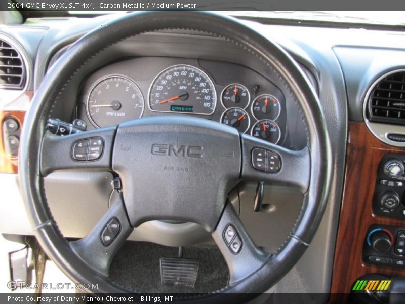 Carbon Metallic / Medium Pewter 2004 GMC Envoy XL SLT 4x4
