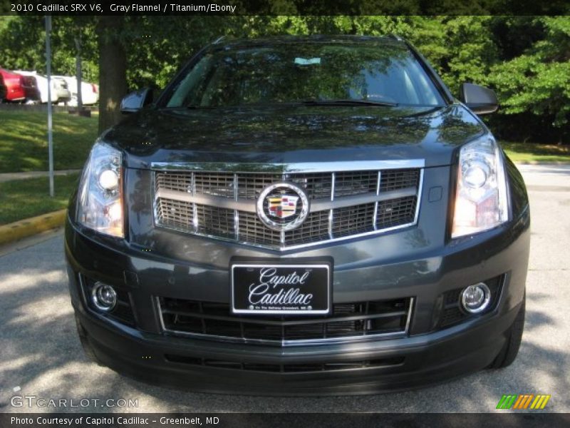 Gray Flannel / Titanium/Ebony 2010 Cadillac SRX V6