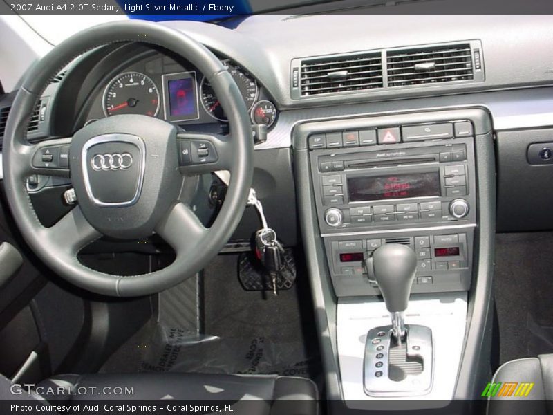 Light Silver Metallic / Ebony 2007 Audi A4 2.0T Sedan