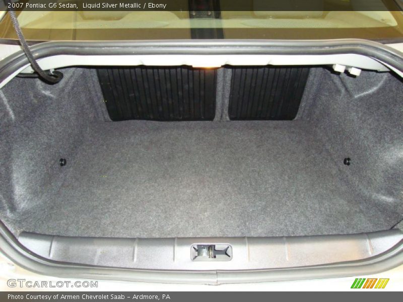 Liquid Silver Metallic / Ebony 2007 Pontiac G6 Sedan