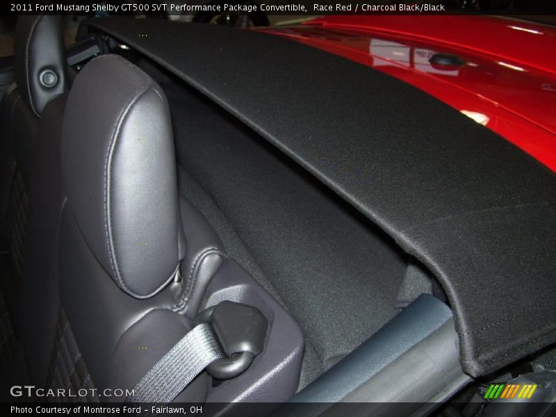 Race Red / Charcoal Black/Black 2011 Ford Mustang Shelby GT500 SVT Performance Package Convertible
