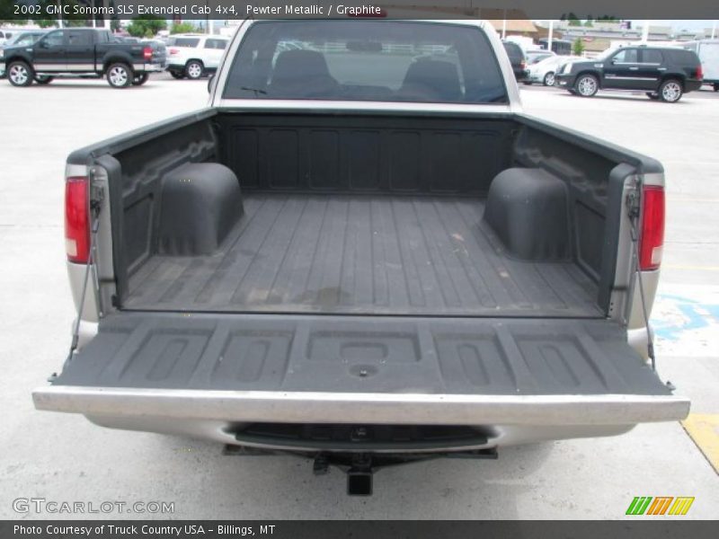 Pewter Metallic / Graphite 2002 GMC Sonoma SLS Extended Cab 4x4