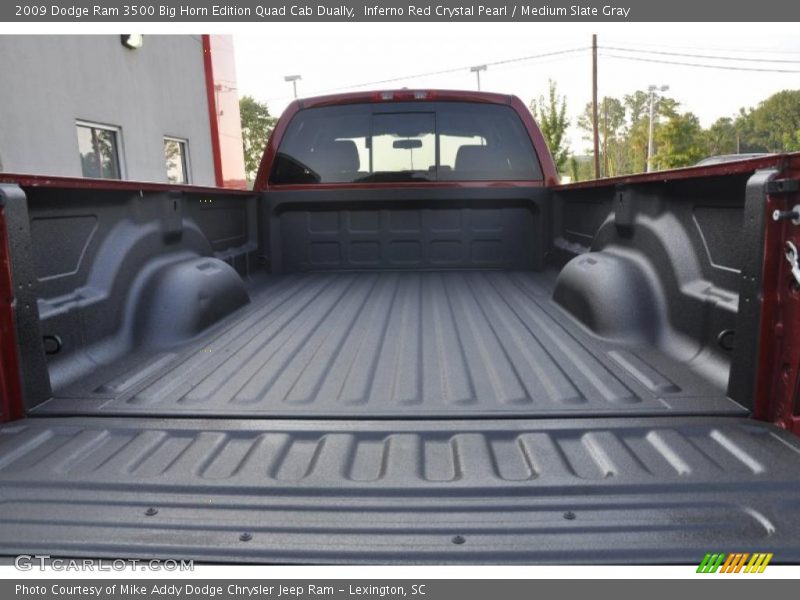 Inferno Red Crystal Pearl / Medium Slate Gray 2009 Dodge Ram 3500 Big Horn Edition Quad Cab Dually