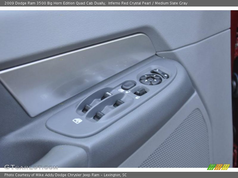 Inferno Red Crystal Pearl / Medium Slate Gray 2009 Dodge Ram 3500 Big Horn Edition Quad Cab Dually