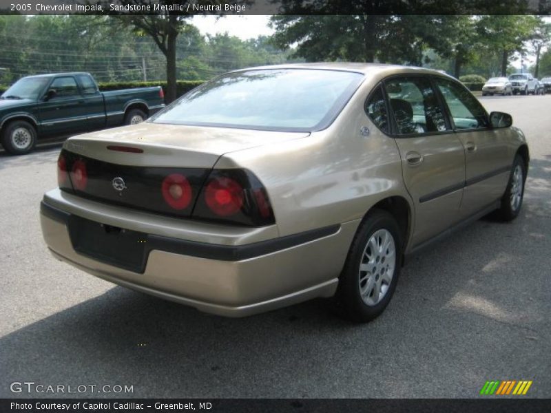 Sandstone Metallic / Neutral Beige 2005 Chevrolet Impala