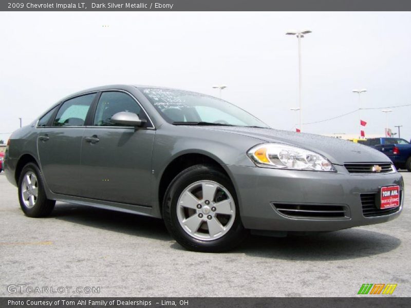 Dark Silver Metallic / Ebony 2009 Chevrolet Impala LT