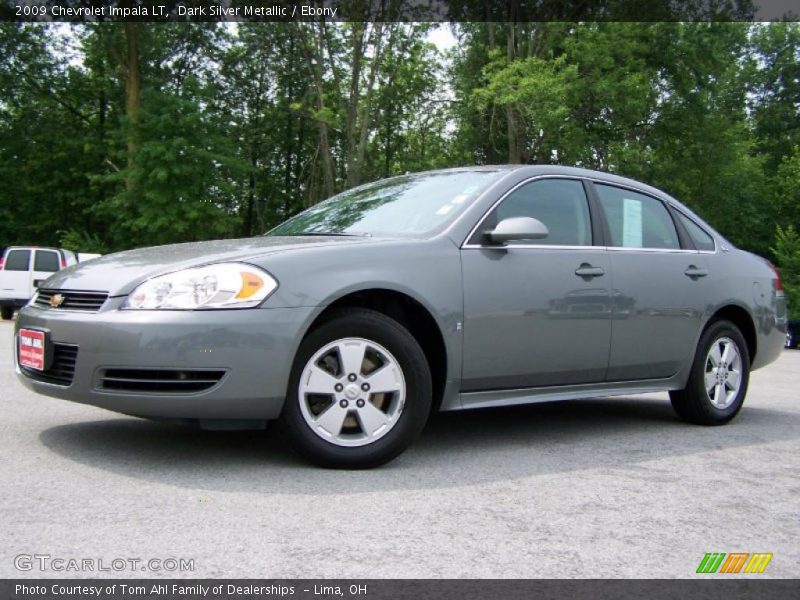 Dark Silver Metallic / Ebony 2009 Chevrolet Impala LT