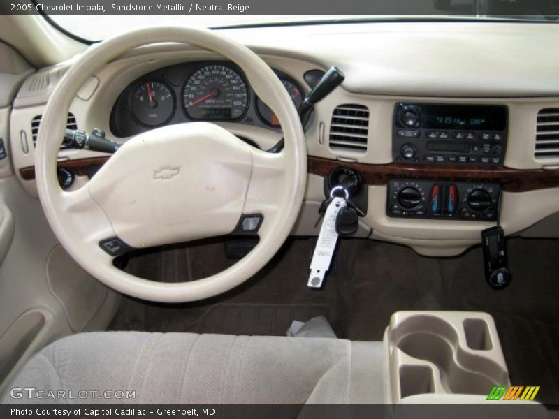 Sandstone Metallic / Neutral Beige 2005 Chevrolet Impala