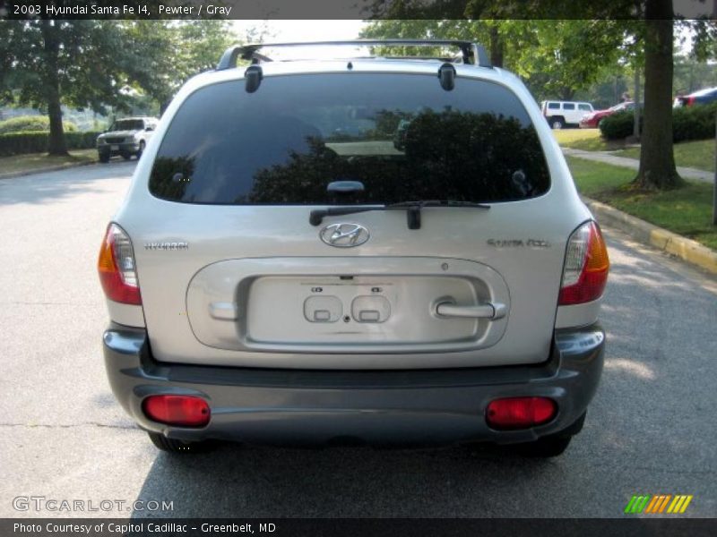 Pewter / Gray 2003 Hyundai Santa Fe I4