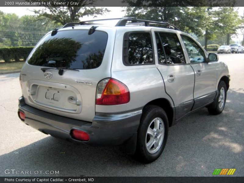 Pewter / Gray 2003 Hyundai Santa Fe I4