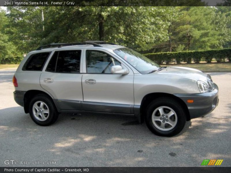 Pewter / Gray 2003 Hyundai Santa Fe I4