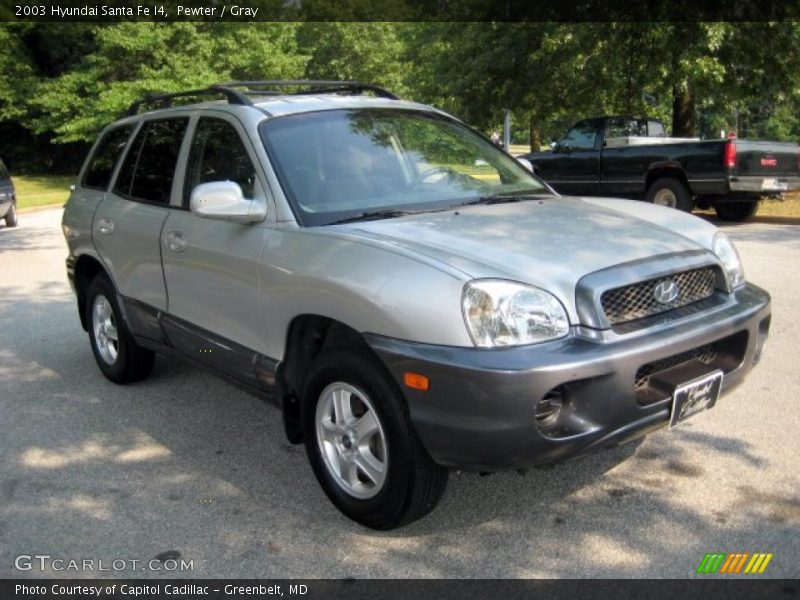 Pewter / Gray 2003 Hyundai Santa Fe I4