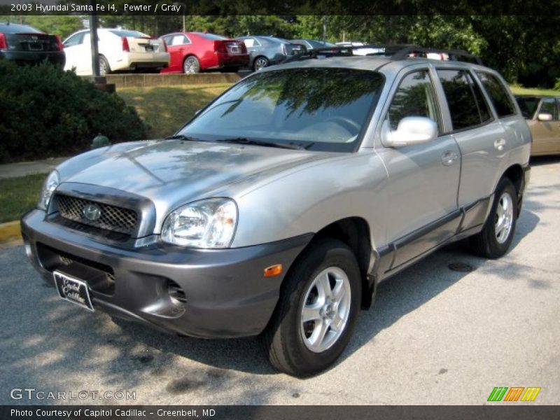 Pewter / Gray 2003 Hyundai Santa Fe I4