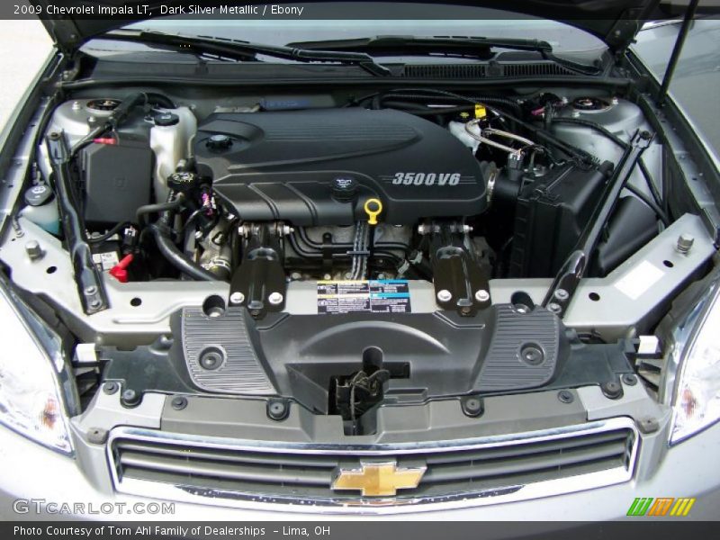Dark Silver Metallic / Ebony 2009 Chevrolet Impala LT