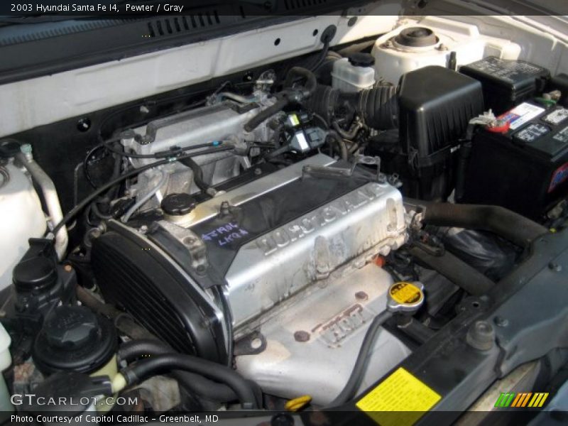 Pewter / Gray 2003 Hyundai Santa Fe I4