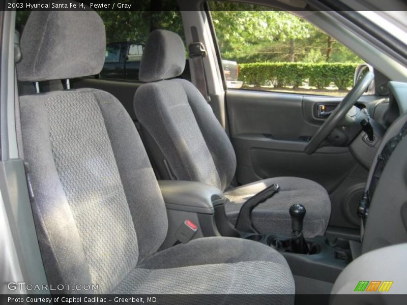 Pewter / Gray 2003 Hyundai Santa Fe I4