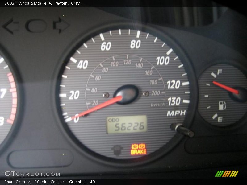 Pewter / Gray 2003 Hyundai Santa Fe I4