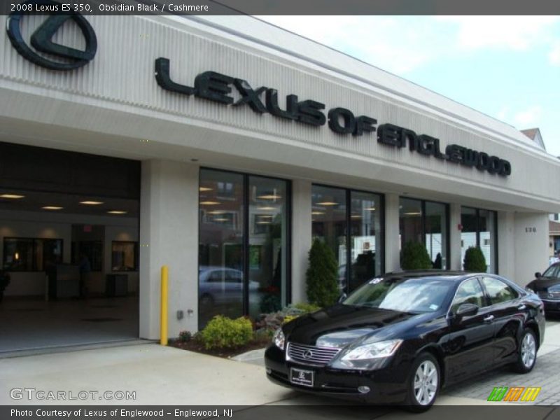 Obsidian Black / Cashmere 2008 Lexus ES 350