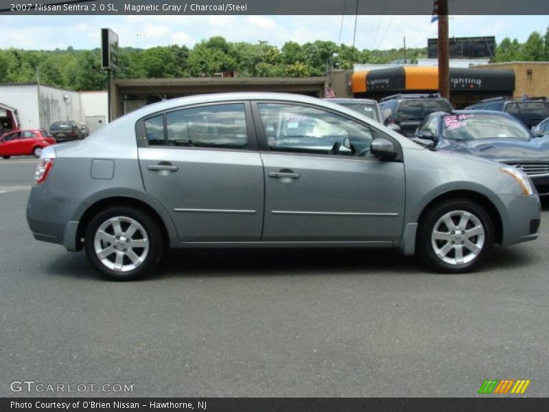 Magnetic Gray / Charcoal/Steel 2007 Nissan Sentra 2.0 SL