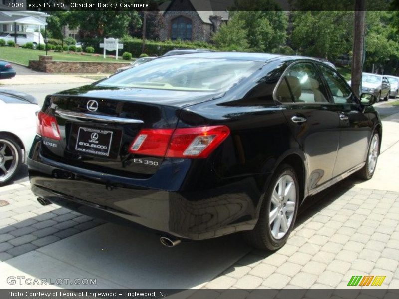 Obsidian Black / Cashmere 2008 Lexus ES 350