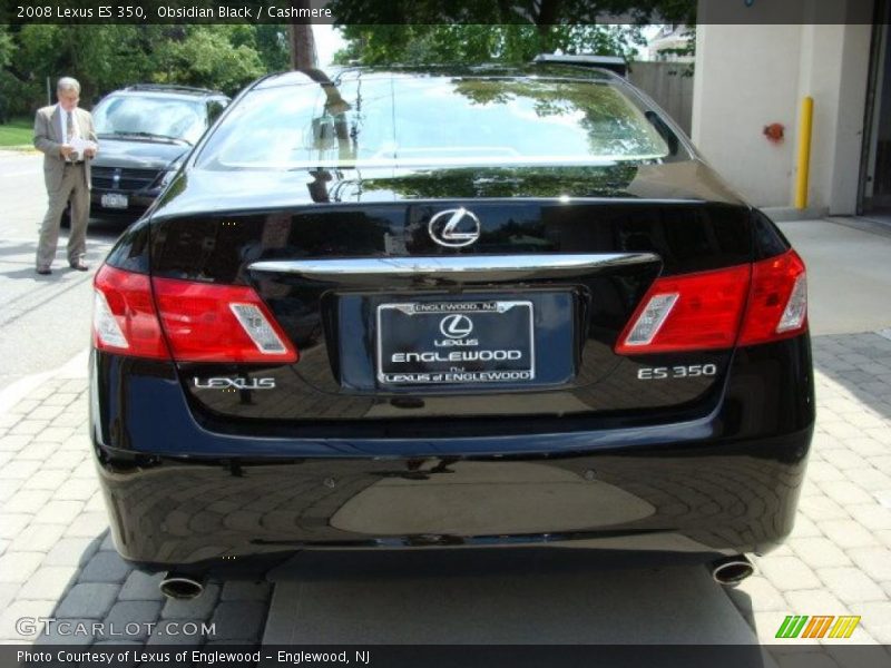 Obsidian Black / Cashmere 2008 Lexus ES 350