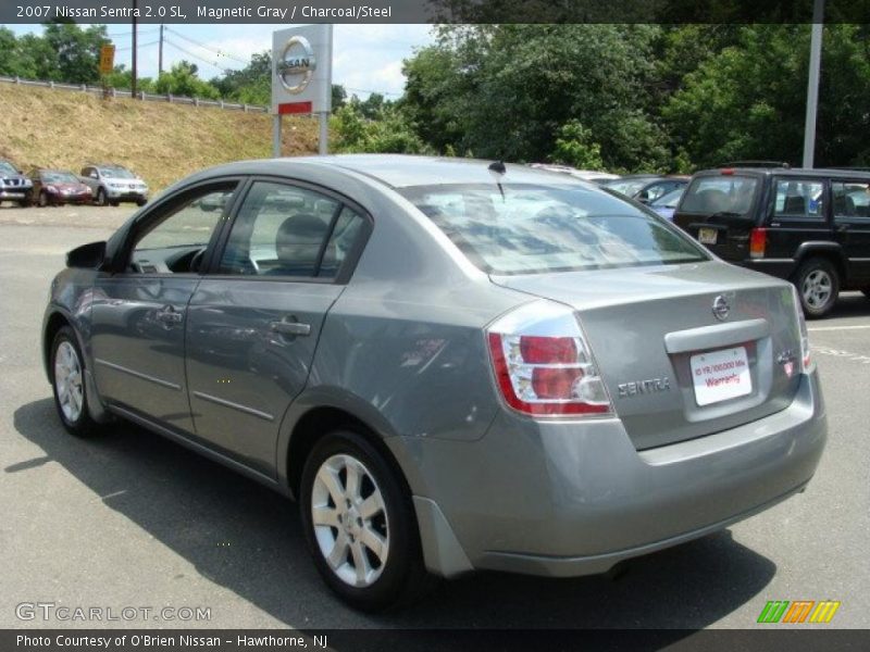 Magnetic Gray / Charcoal/Steel 2007 Nissan Sentra 2.0 SL